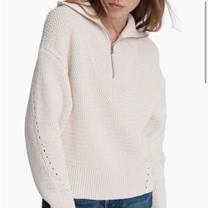 Rag & Bone Cream Textured Sweater